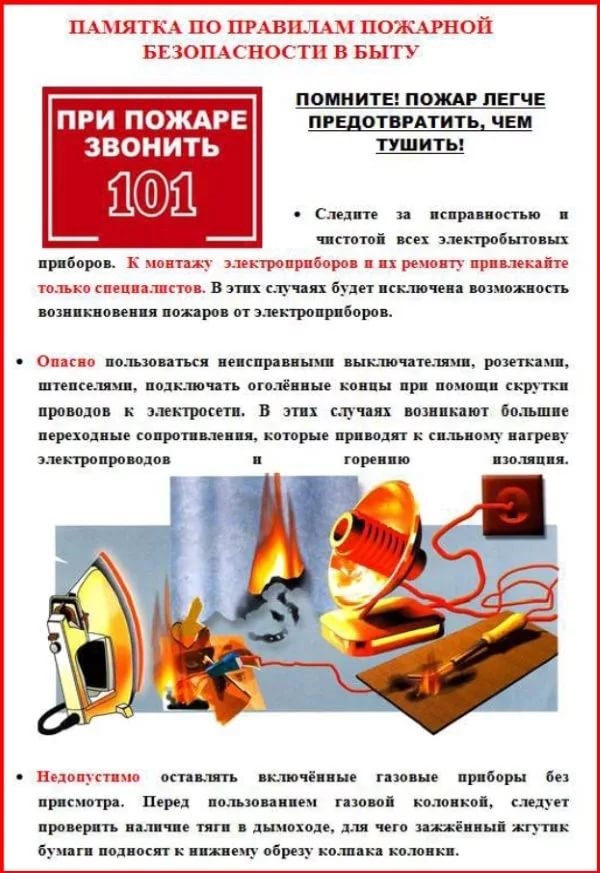 2 Правила пожарной безопасности